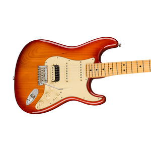 Fender American Professional II HSS Stratocaster Electric Guitar, Maple FB, Sienna Sunburst