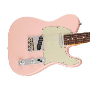 Fender Ltd Ed American Professional II Telecaster Electric Guitar, RW FB, Shell Pink