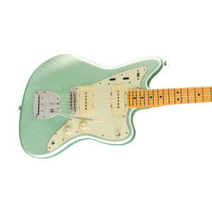 Fender American Professional II Jazzmaster Electric Guitar, Maple FB, Mystic Surf Green