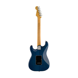 Fender American Ultra Limited Edition HSS Stratocaster Electric Guitar, Ebony FB, Denim Burst