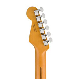 Fender American Ultra Limited Edition HSS Stratocaster Electric Guitar, Ebony FB, Denim Burst
