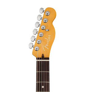 Fender American Ultra Telecaster Electric Guitar, RW FB, Arctic Pearl