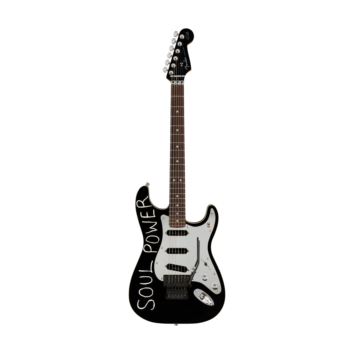 Fender Tom Morello Signature Stratocaster Electric Guitar, Black
