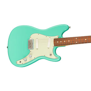 Fender Player Duo-Sonic Electric Guitar, Pau Ferro FB, Seafoam Green
