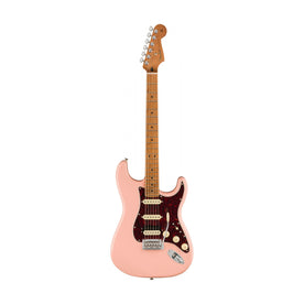 Fender Ltd Ed Player HSS Stratocaster Electric Guitar, Roasted Maple FB, Shell Pink