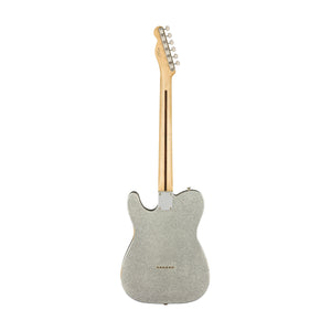 Fender Brad Paisley Road Worn Telecaster Electric Guitar, Maple FB, Silver Sparkle (B-Stock)