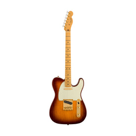 Fender 75th Anniversary Commemorative Telecaster Electric Guitar, Maple FB, 2-Color Bourbon Burst