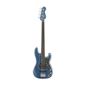 Fender Tony Franklin Fretless Precision Bass Guitar, Lake Placid Blue