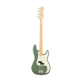 Fender American Professional Precision Bass Guitar, Maple FB, Antique Olive