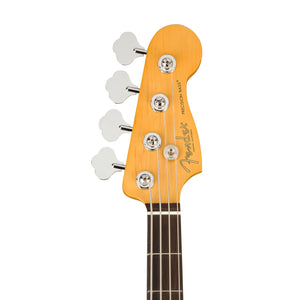 Fender American Professional II Precision Bass Electric Guitar, RW FB, 3-Tone Sunburst