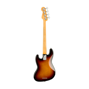 Fender American Professional II Jazz Bass Electric Guitar, RW FB, 3-Tone Sunburst