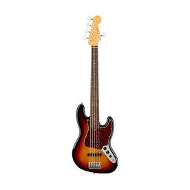 Fender American Professional II 5-string Jazz Bass Electric Guitar, RW FB, 3-Tone Sunburst