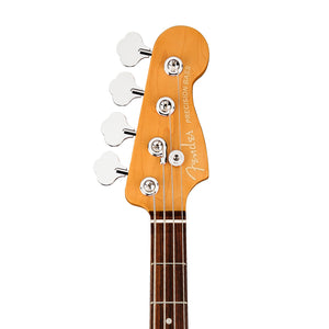 Fender American Ultra Precision Bass Guitar, RW FB, Mocha Burst