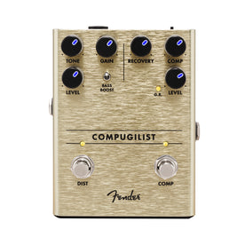 Fender Compugilist Compressor/Distortion Guitar Effects Pedal