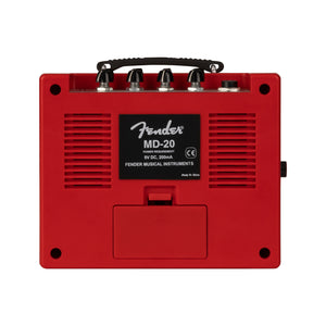 Fender Mini Deluxe Guitar Combo Amplifier, Red