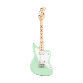 Squier Mini Jazzmaster HH Electric Guitar, Maple FB, Surf Green (B-Stock)