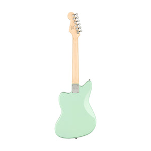 Squier Mini Jazzmaster HH Electric Guitar, Maple FB, Surf Green