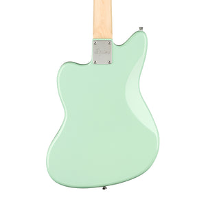 Squier Mini Jazzmaster HH Electric Guitar, Maple FB, Surf Green