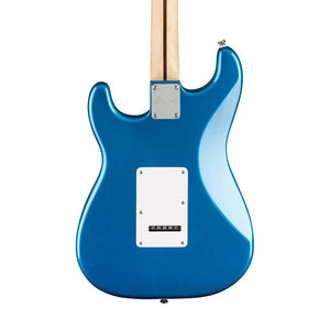 Squier Affinity Series HSS Stratocaster Guitar Pack, Maple FB, Lake Placid Blue, 230V, UK