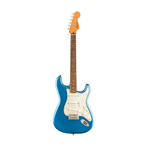 Squier Classic Vibe 60s Stratocaster Electric Guitar, Laurel FB, Lake Placid Blue
