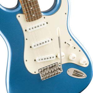 Squier Classic Vibe 60s Stratocaster Electric Guitar, Laurel FB, Lake Placid Blue