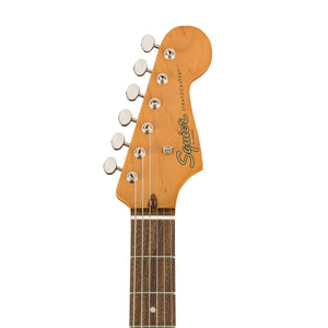 Squier Classic Vibe 60s Stratocaster Electric Guitar, Laurel FB, Lake Placid Blue