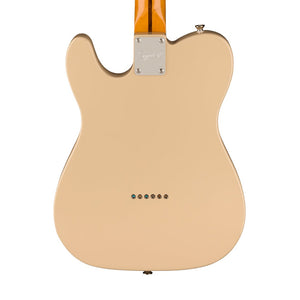 Squier FSR Classic Vibe 60s Telecaster Thinline Electric Guitar, Maple FB, Desert Sand