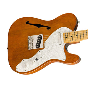 Squier Classic Vibe 60s Telecaster Thinline Electric Guitar, Maple FB, Natural