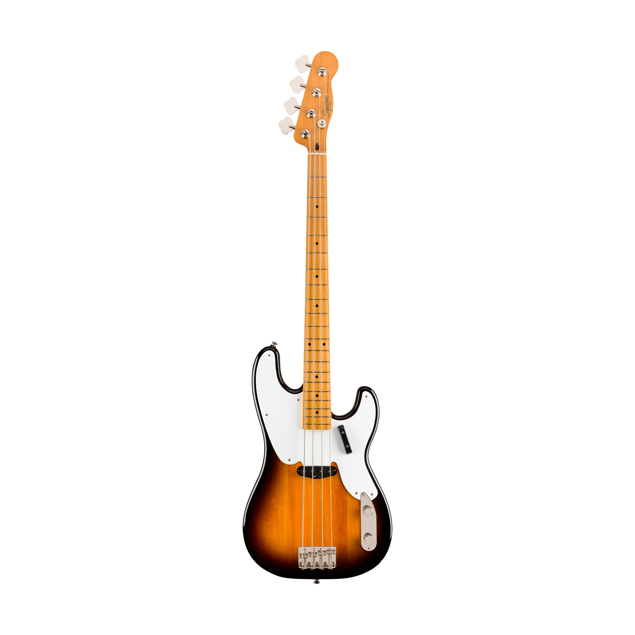 Squier Classic Vibe 50s Precision Bass Guitar, Maple FB, 2-Tone Sunburst