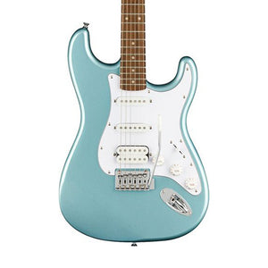 Squier FSR Affinity Series HSS Stratocaster Electric Guitar, Laurel FB, Ice Blue Metallic