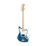 Squier Affinity Series Jag Bass Guitar, Maple FB, Lake Placid Blue