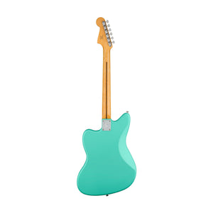 Squier 40th Anniversary Vintage Edition Jazzmaster Electric Guitar, Maple FB, Satin Sea Foam Green