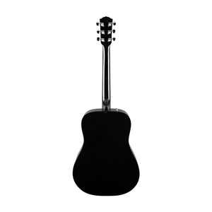 Fender CD-60 Dreadnought V3 Acoustic Guitar w/case, Walnut FB, Black