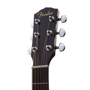 Fender CD-60 Dreadnought V3 Acoustic Guitar w/case, Walnut FB, Black