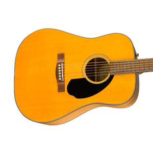 Fender FSR CD-60S Exotic Dao Dreadnought Acoustic Guitar, Aged Natural