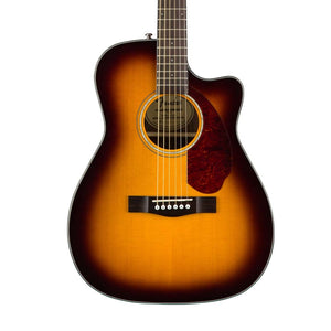 Fender CC-140SCE Concert Electro Acoustic Guitar w/Case, Sunburst