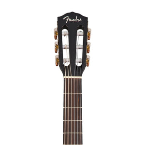Fender CN-140SCE Nylon Classical Guitar w/Case, Walnut FB, Black
