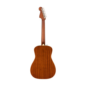 Fender California Malibu Player Small-Bodied Acoustic Guitar, Natural