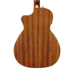 Fender FSR California Newporter Player Med-Sized Acoustic Guitar, Walnut FB, Charcoal Frost Metallic