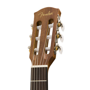 Fender FA-15N 3/4 Size Nylon String Classical Guitar w/Bag, Walnut FB