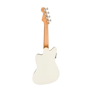 Fender Fullerton Jazzmaster Ukulele, Walnut FB, Olympic White