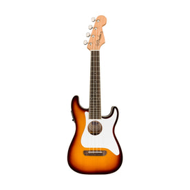 Fender Fullerton Stratocaster Ukulele, Walnut FB, Sunburst