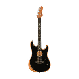 Fender American Acoustasonic Stratocaster w/Bag, Black