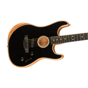 Fender American Acoustasonic Stratocaster w/Bag, Black