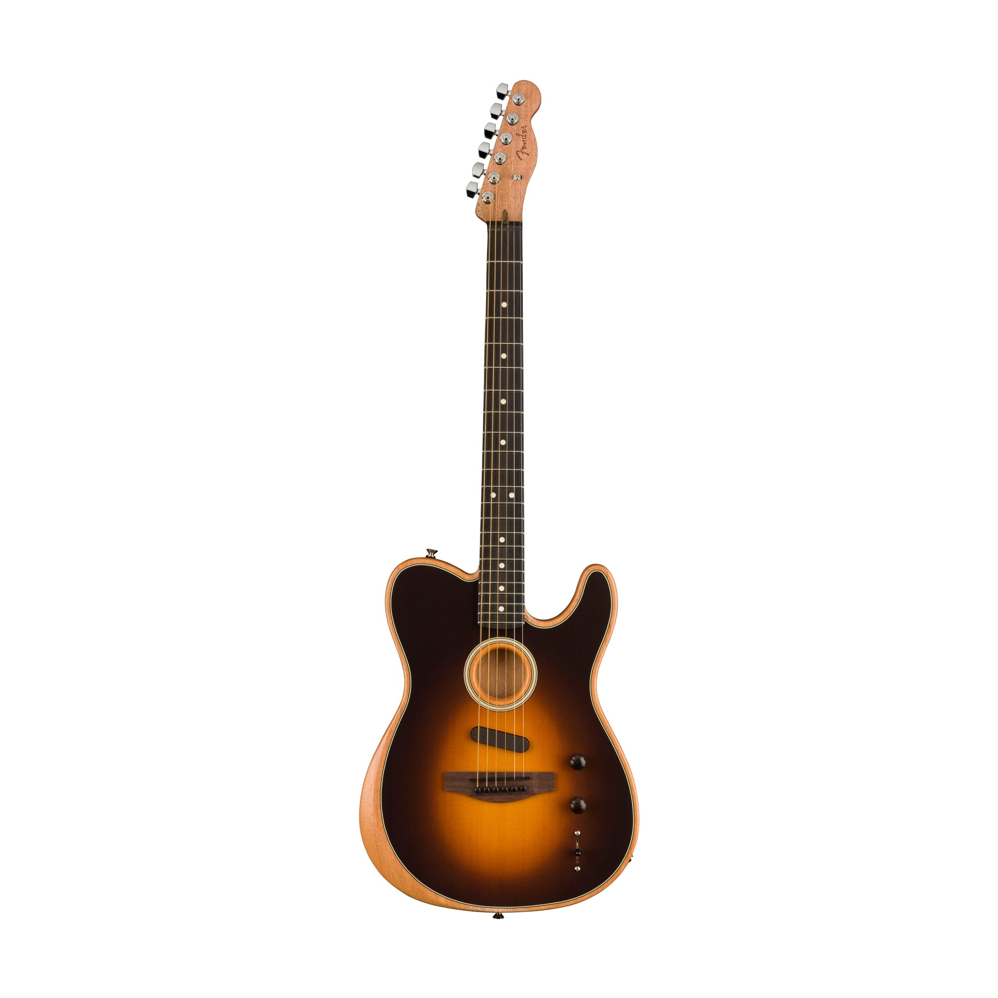 Fender Acoustasonic Player Telecaster Electric Guitar, Shadow Burst