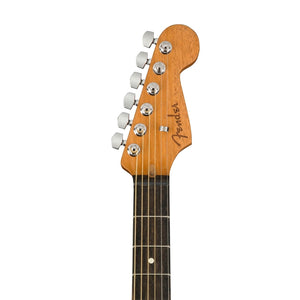 Fender American Acoustasonic Jazzmaster Acoustic Guitar w/bag, Ebony FB, Arctic White