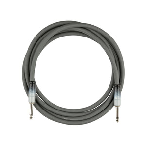 Fender Ombr� Series Instrument Cable, 10 ft Straight/Straight, Silver Smoke