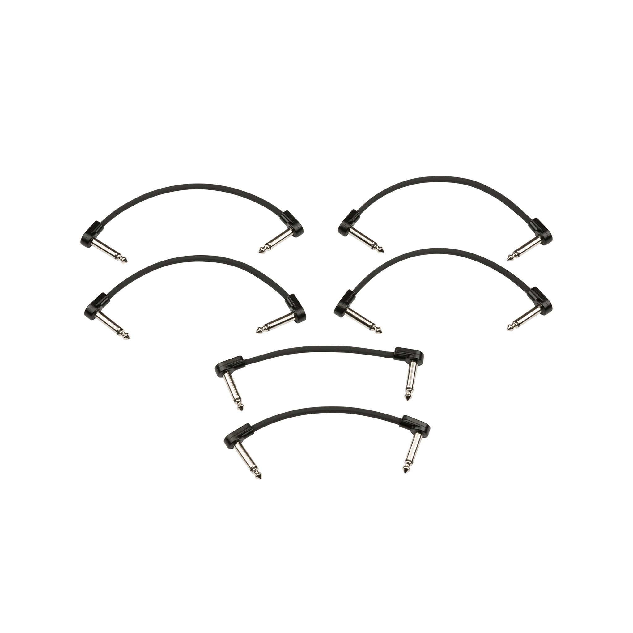 Fender Blockchain Patch Cable Kit, Extra Small, Black