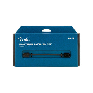 Fender Blockchain Patch Cable Kit, Medium, Black