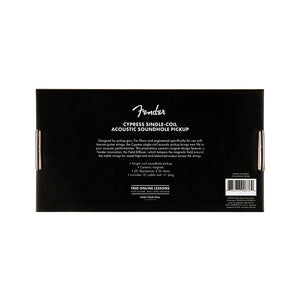 Fender Cypress Single-Coil Acoustic Soundhole Pickup, Natural